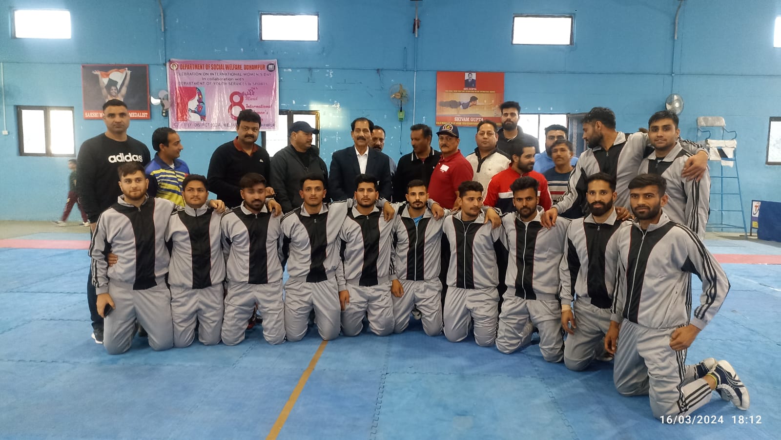 Senior Kabaddi team leaves for National 